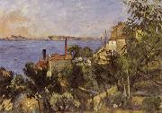 Paul Cezanne La Mer a l'Estaque Germany oil painting artist
